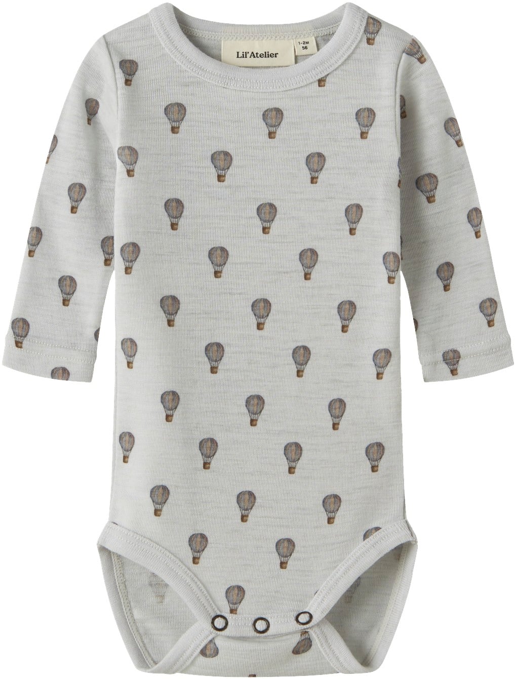 Nbmnoel NOR Wool LS Slim Body LIL