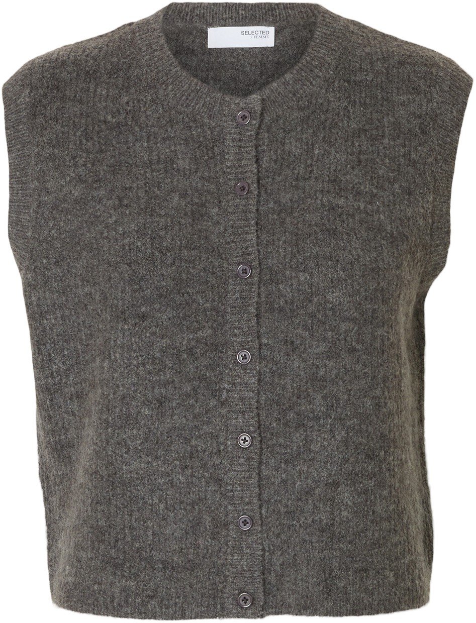 Slflulu SL Button Oneck Vest Noos