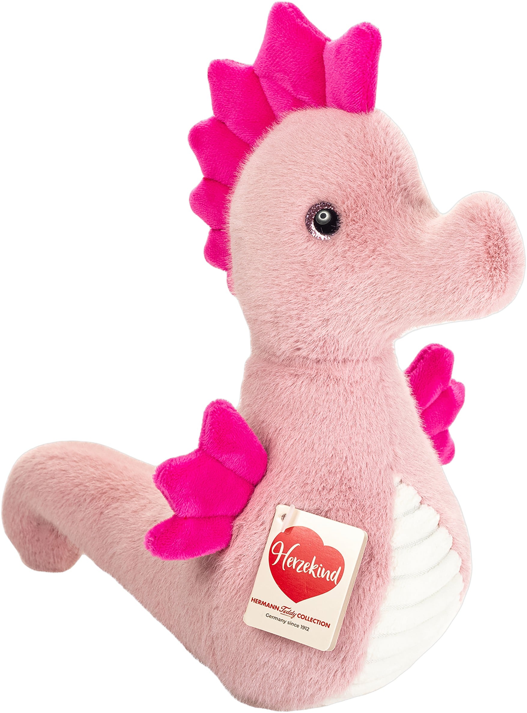 Teddy Hermann Søhesten Alba 23 cm - Lyserød