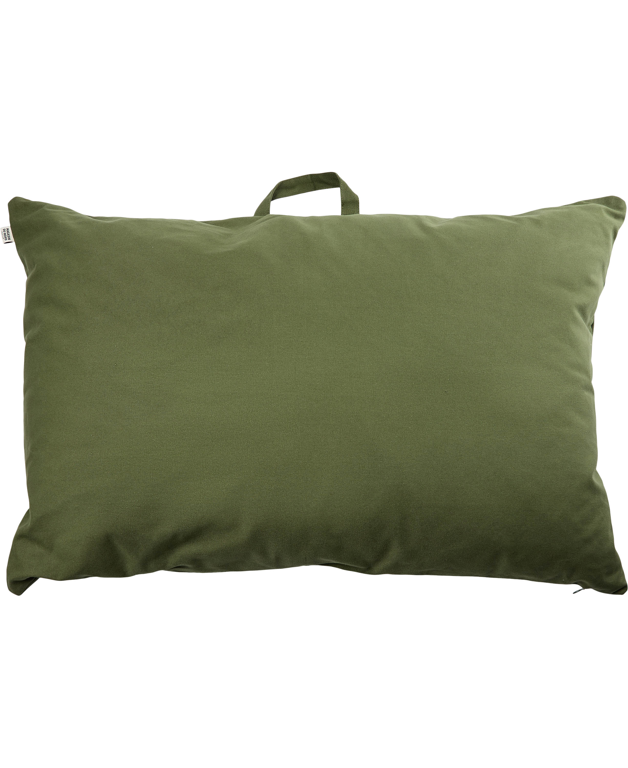 Pude med Håndtag Canvas Olivine 60×90