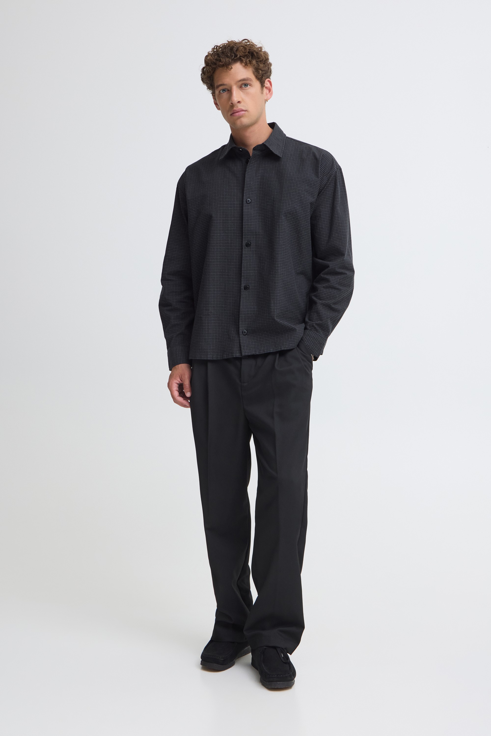 Cfbror Small Check BOX Shirt