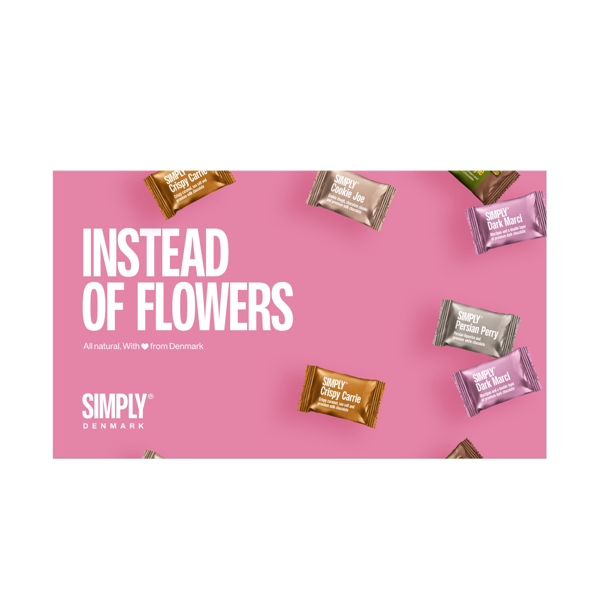 Simply® Instead OF Flowers Chokoladeæske (240g)