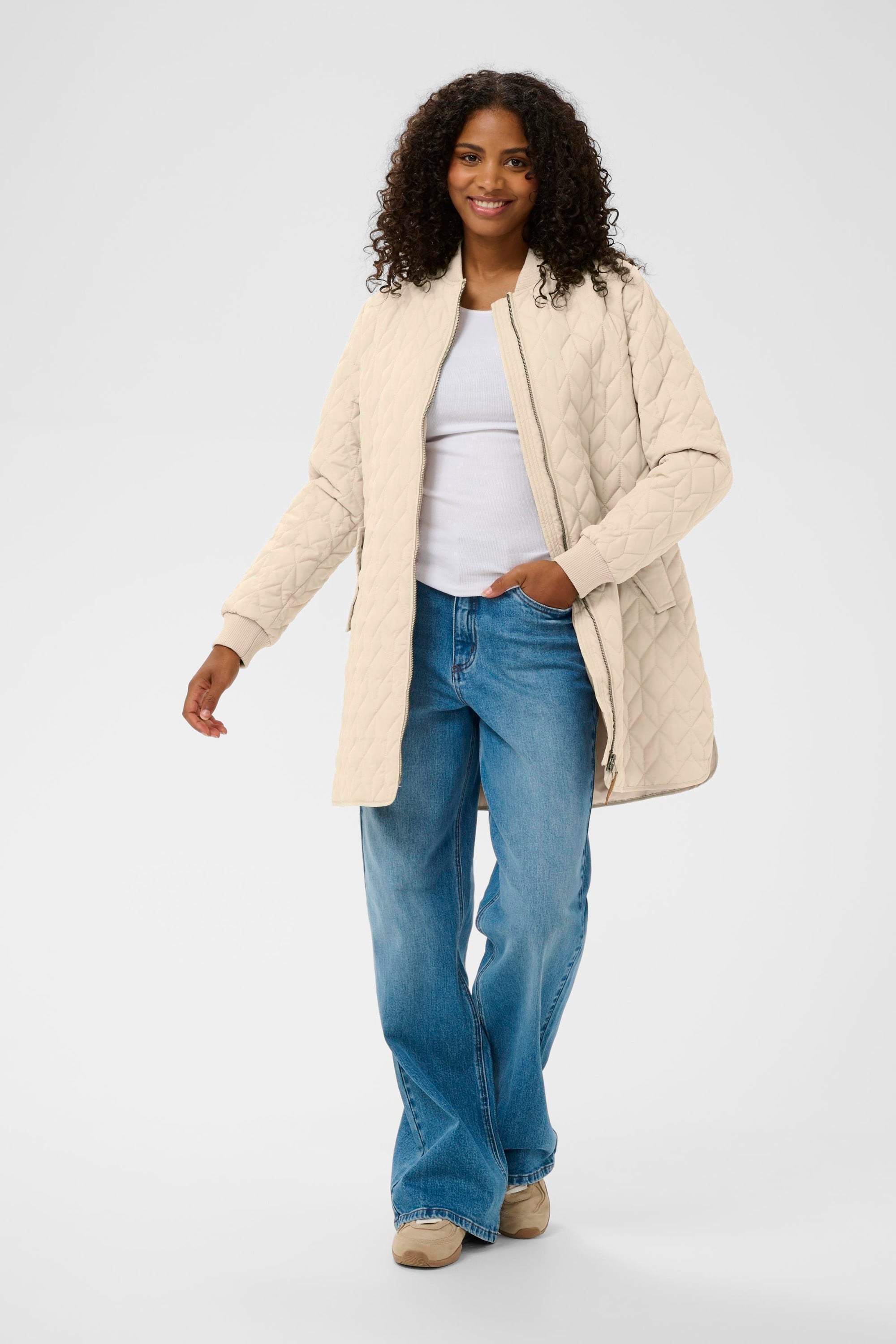 Kalelia Long Quilt Jacket