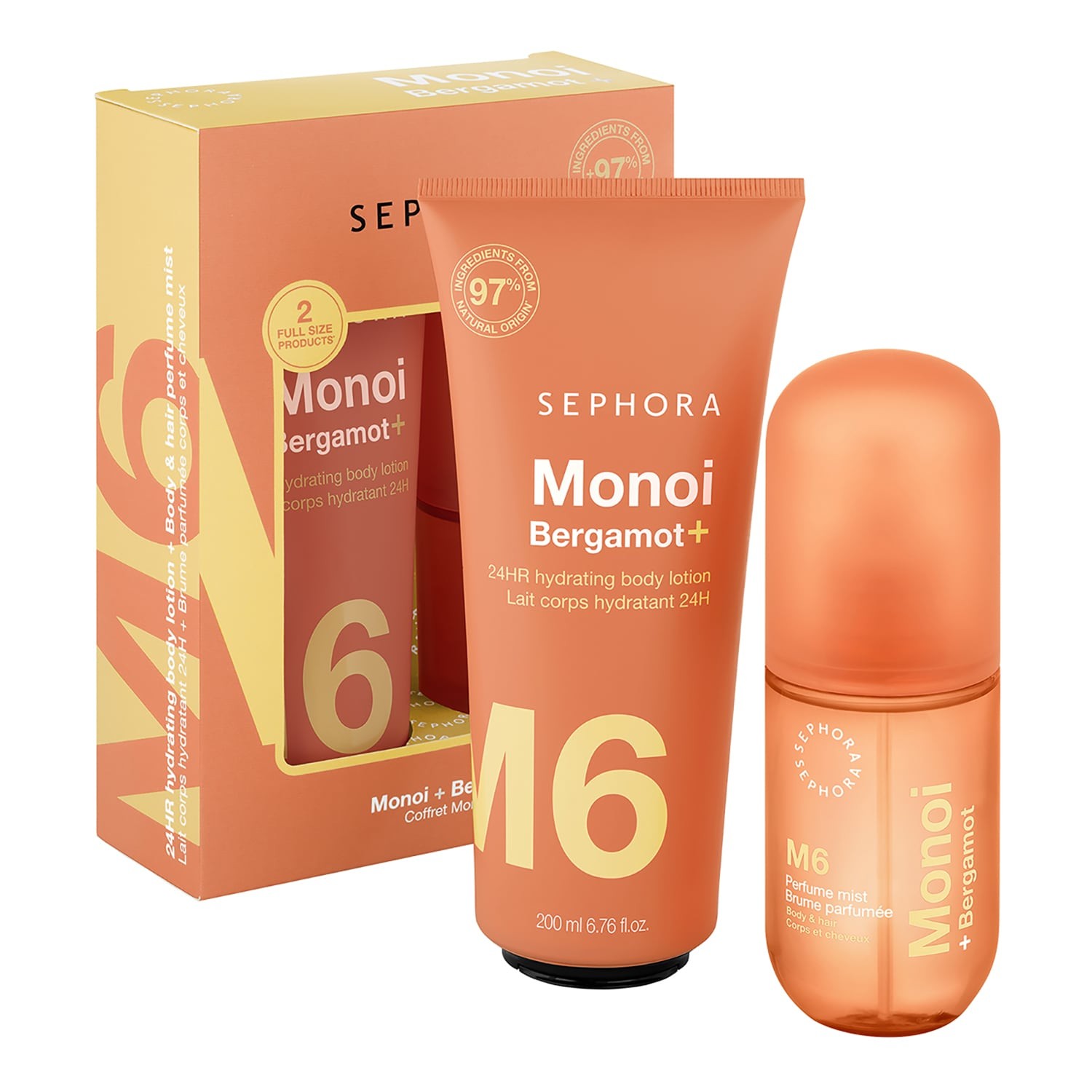 Monoï & Bergamote Kropsplejesæt