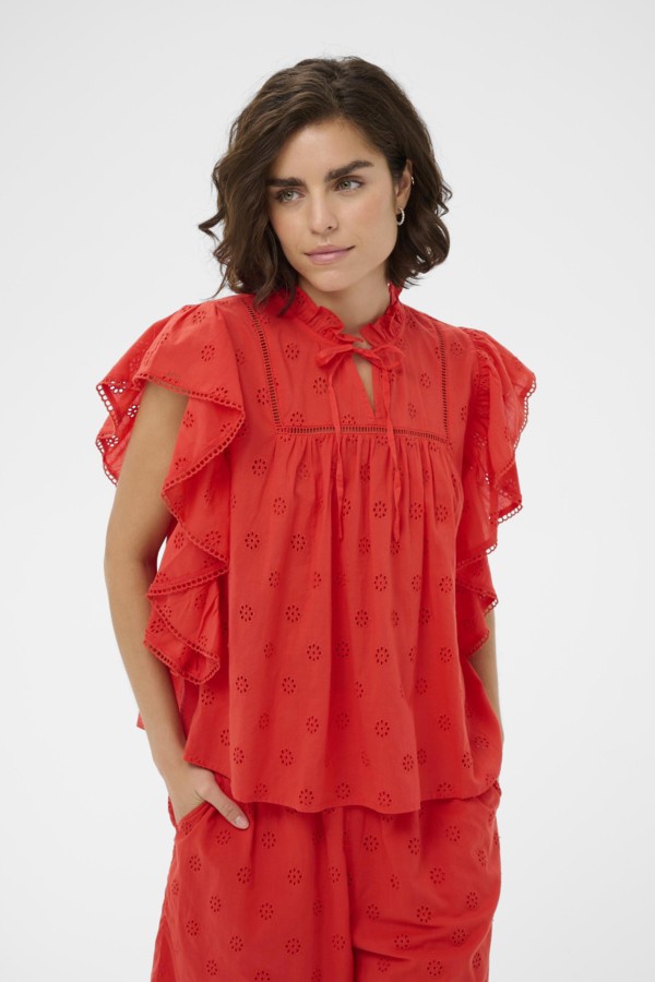 Kafiona Frill Top