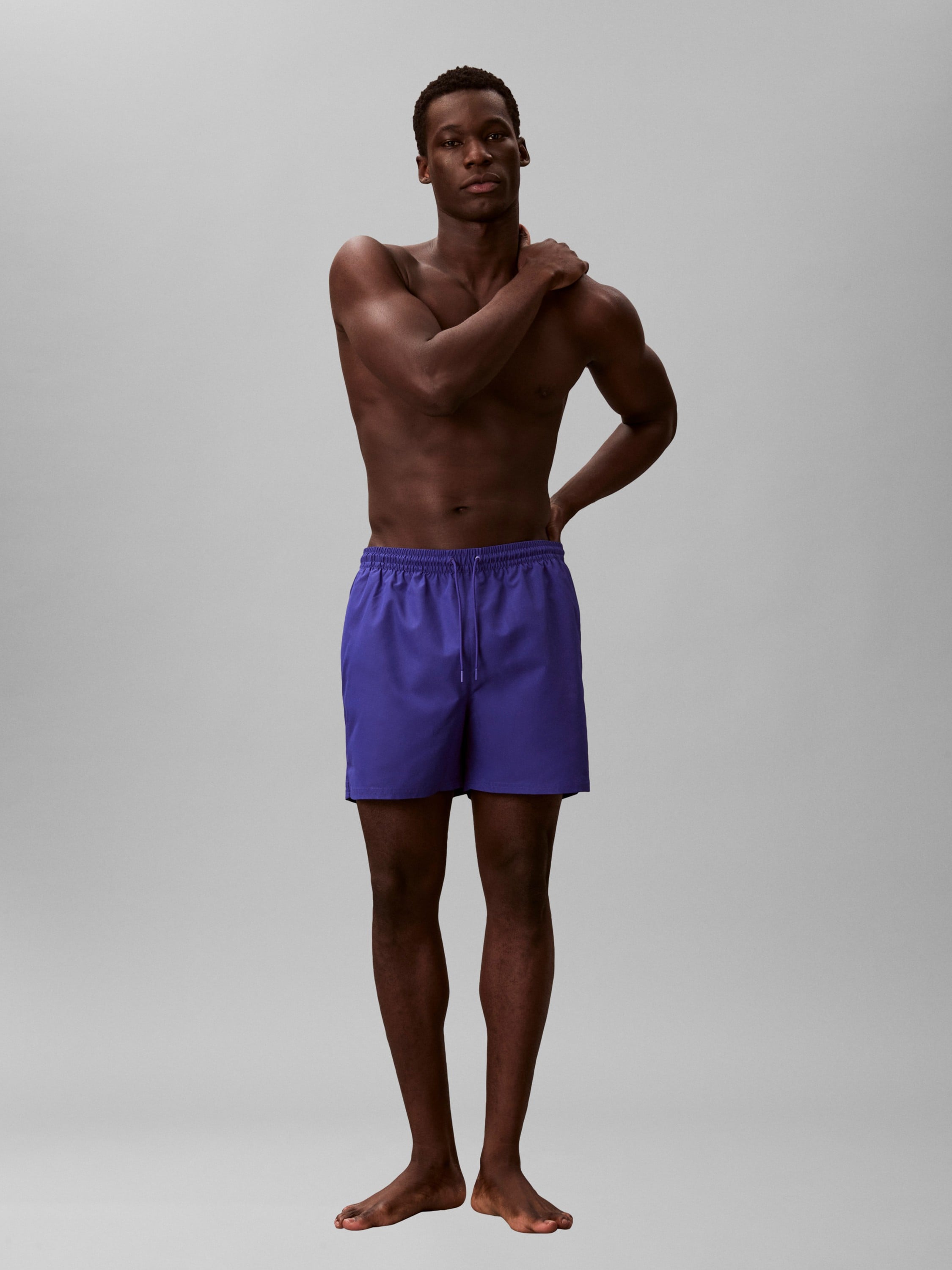 Medium Drawstring Waistband Swim Shorts