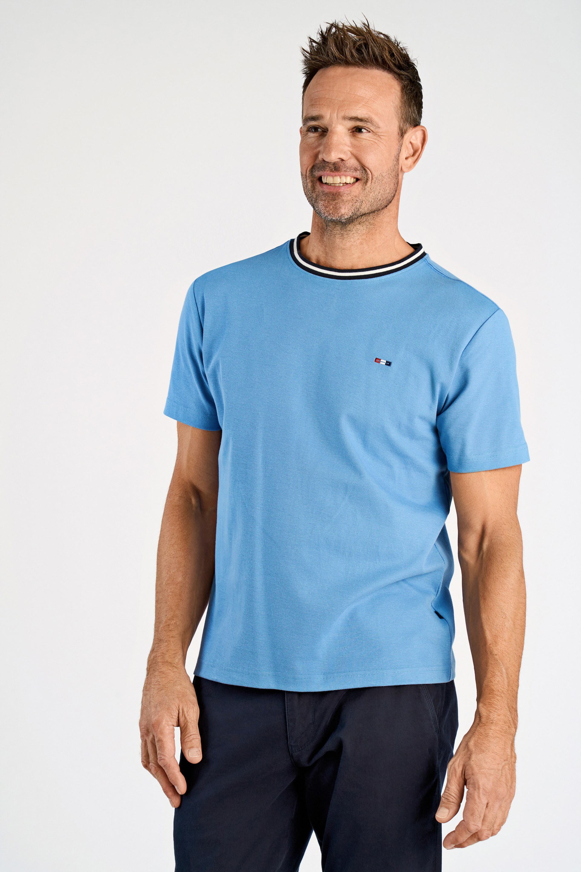 Structured Oneck tee S/S