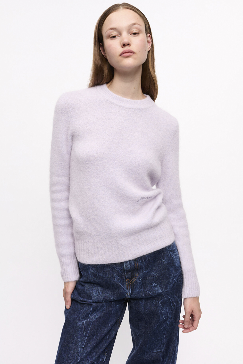 Børstet Uld Overskjorte fra Filippa K - Unisex Stil