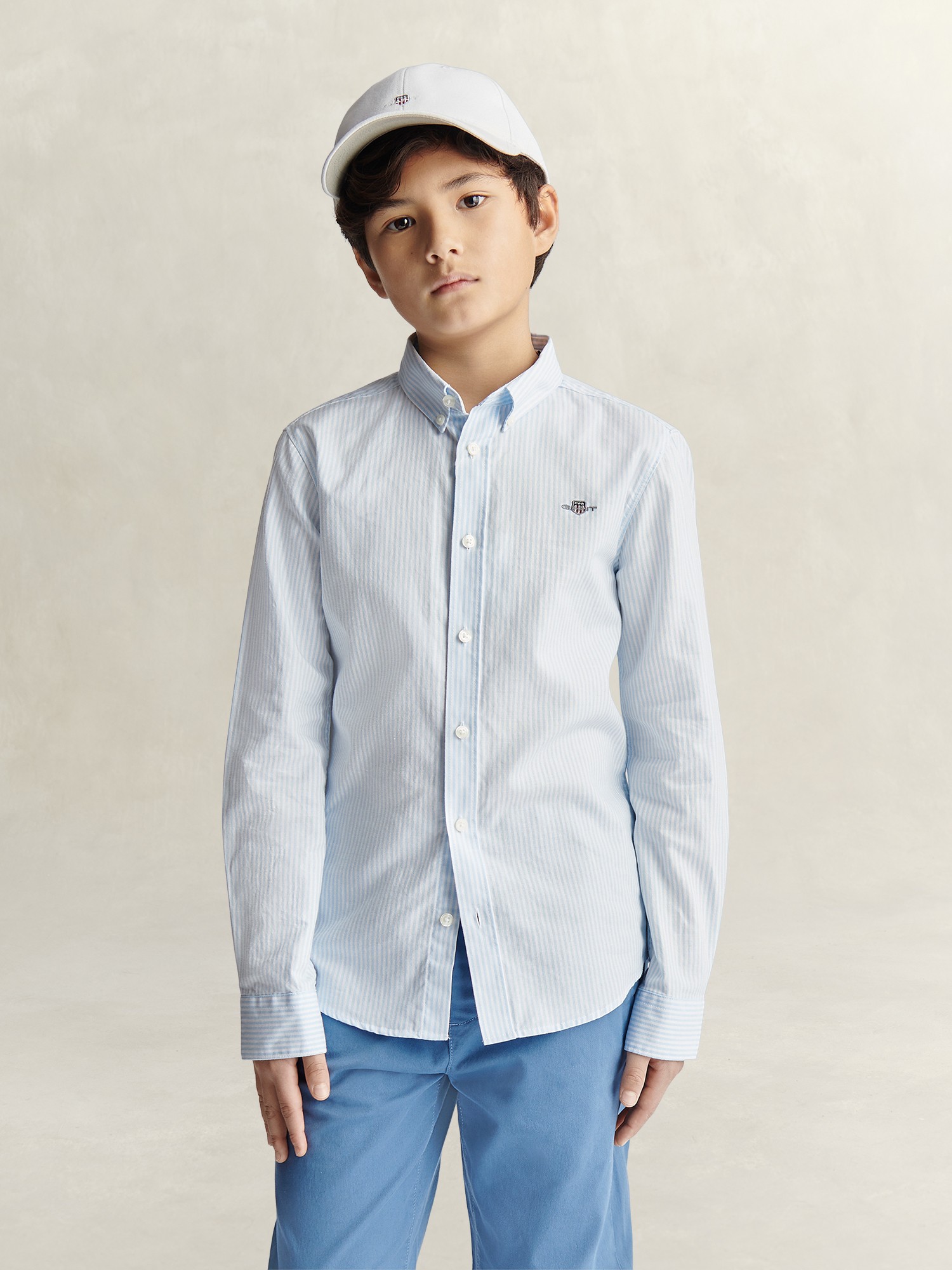 Shield Oxford Stripe Shirt