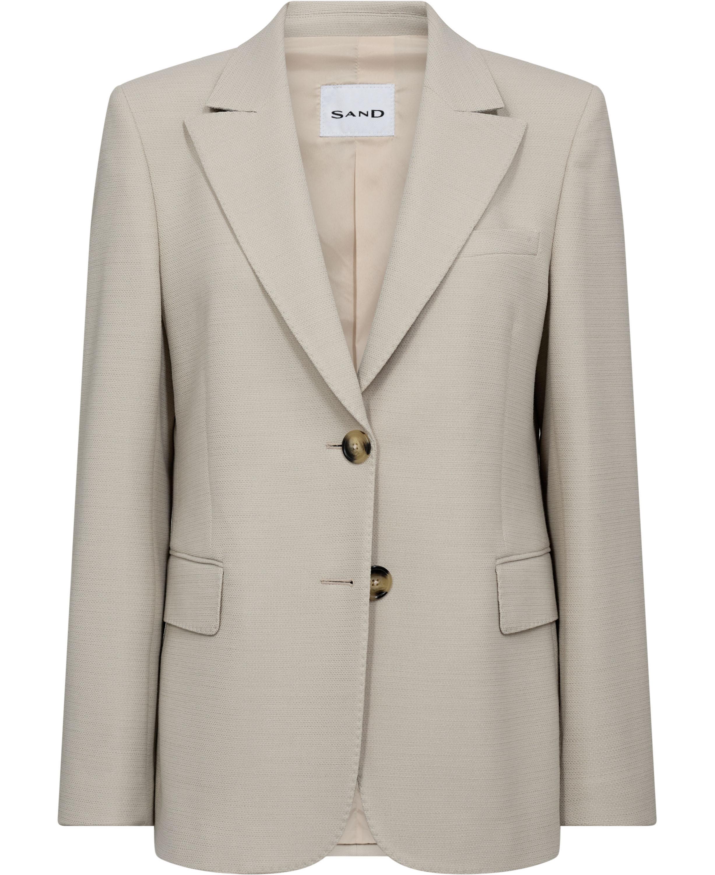 3596 Tweed Ginette Pointy Blazer