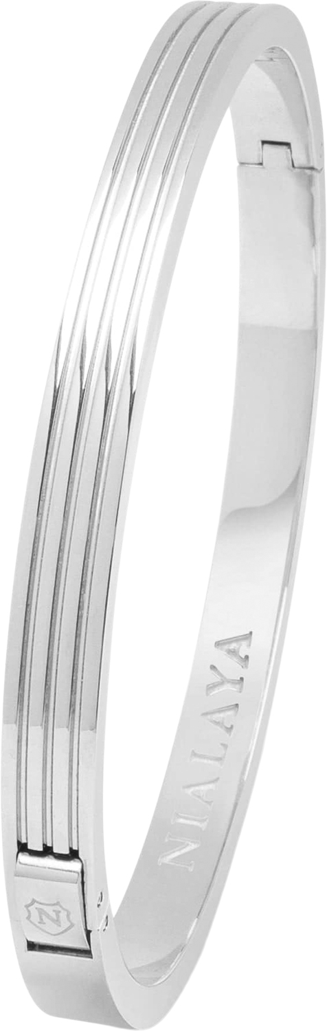 Men's Silver Gentleman Bangle