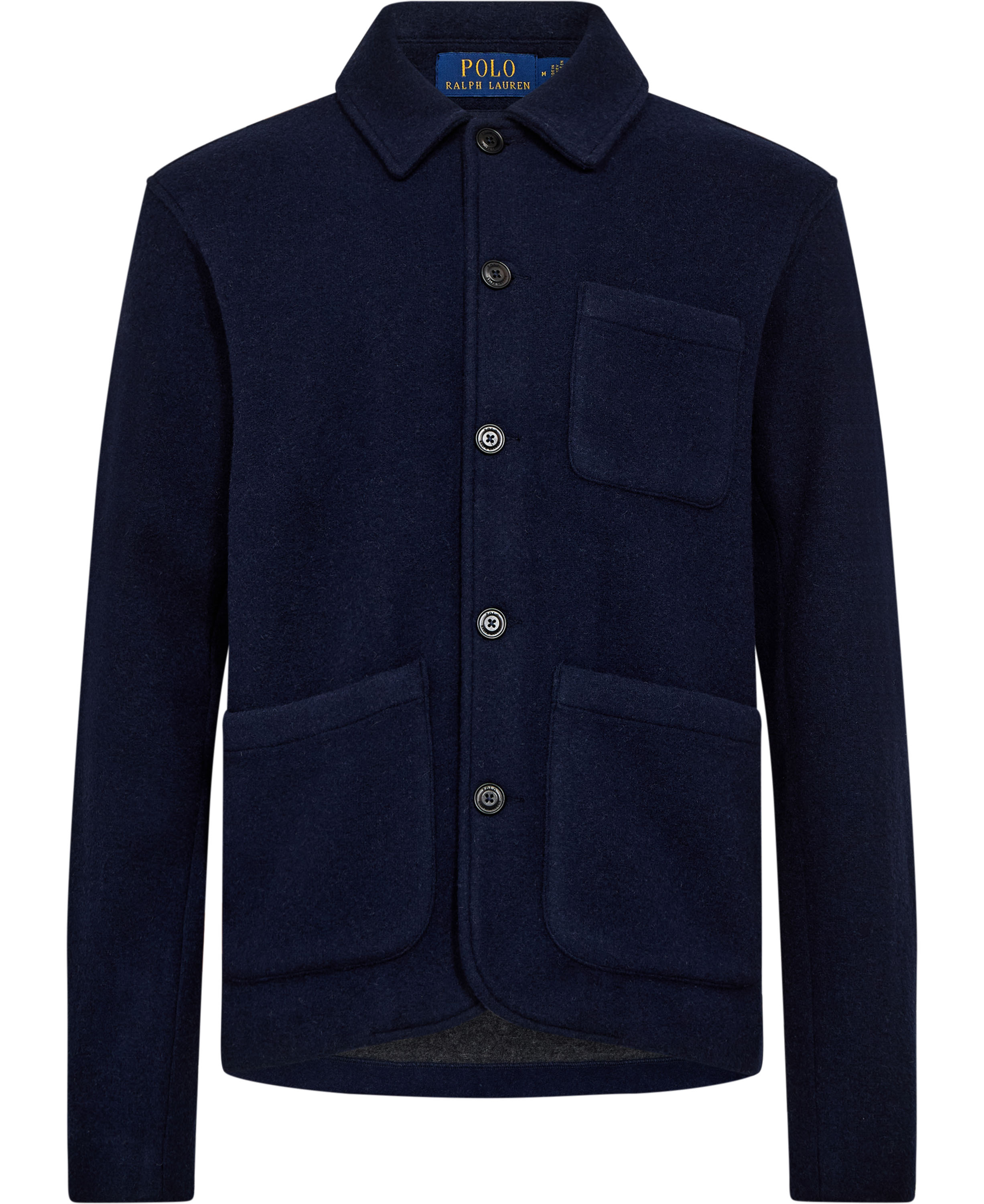 Brushed Doubleknit Utility Jacket