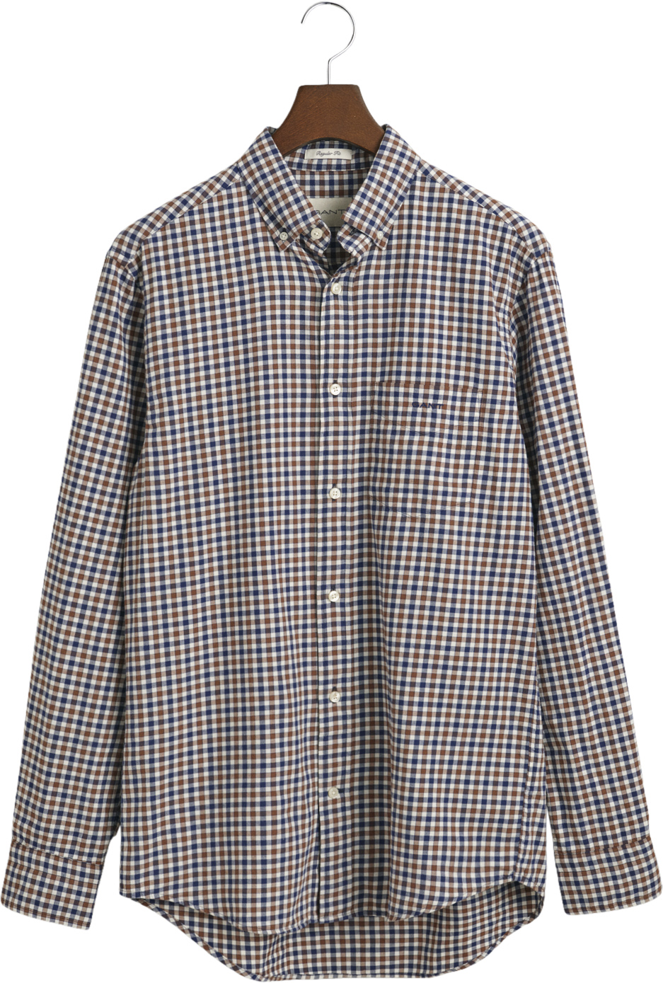 Reg Light Twill Gingham Shirt