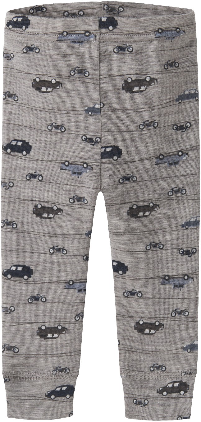 Nbmwang Wool RIB Longjohn AOP Noos