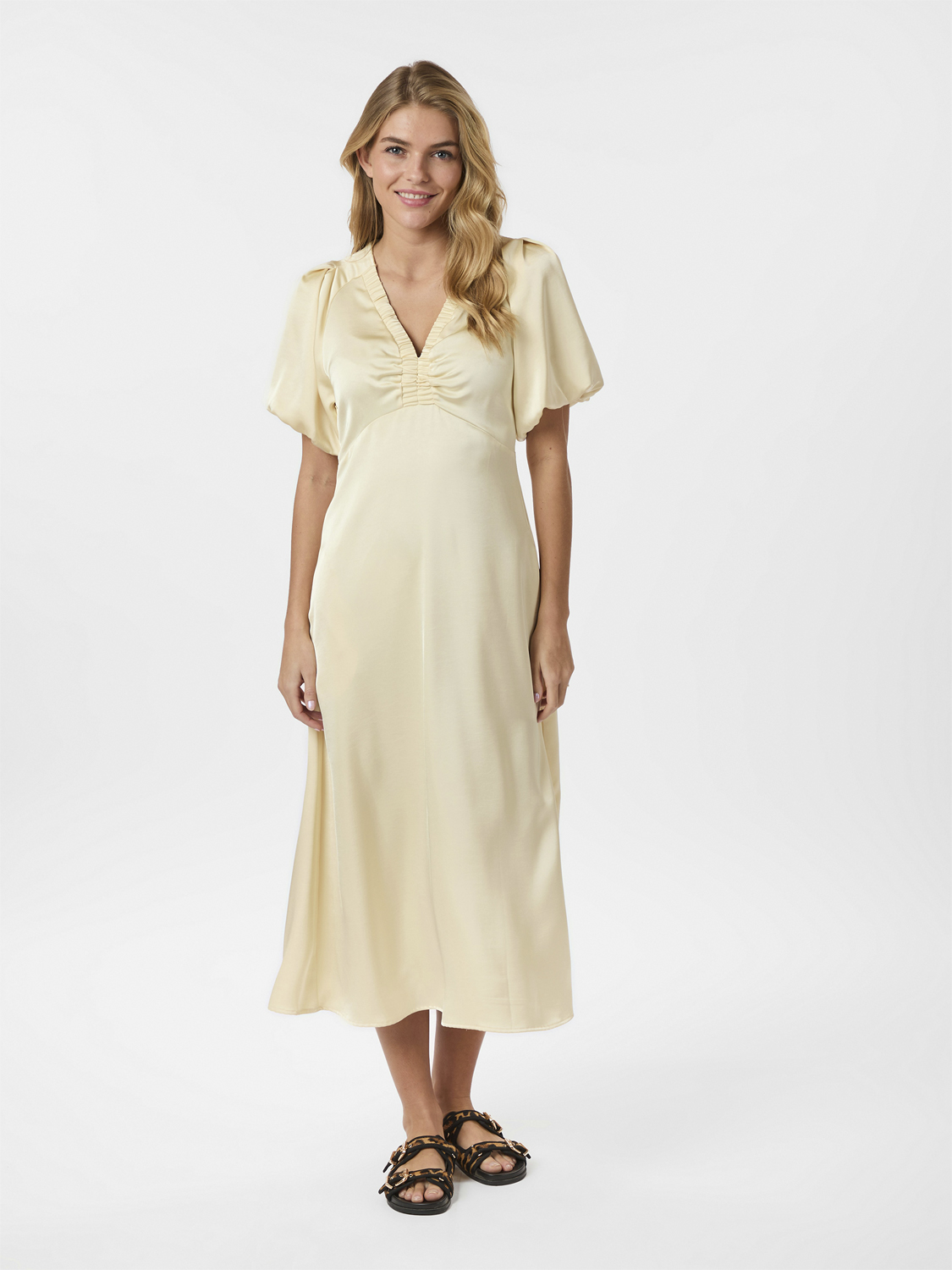 Illana Heavy Sateen Dress