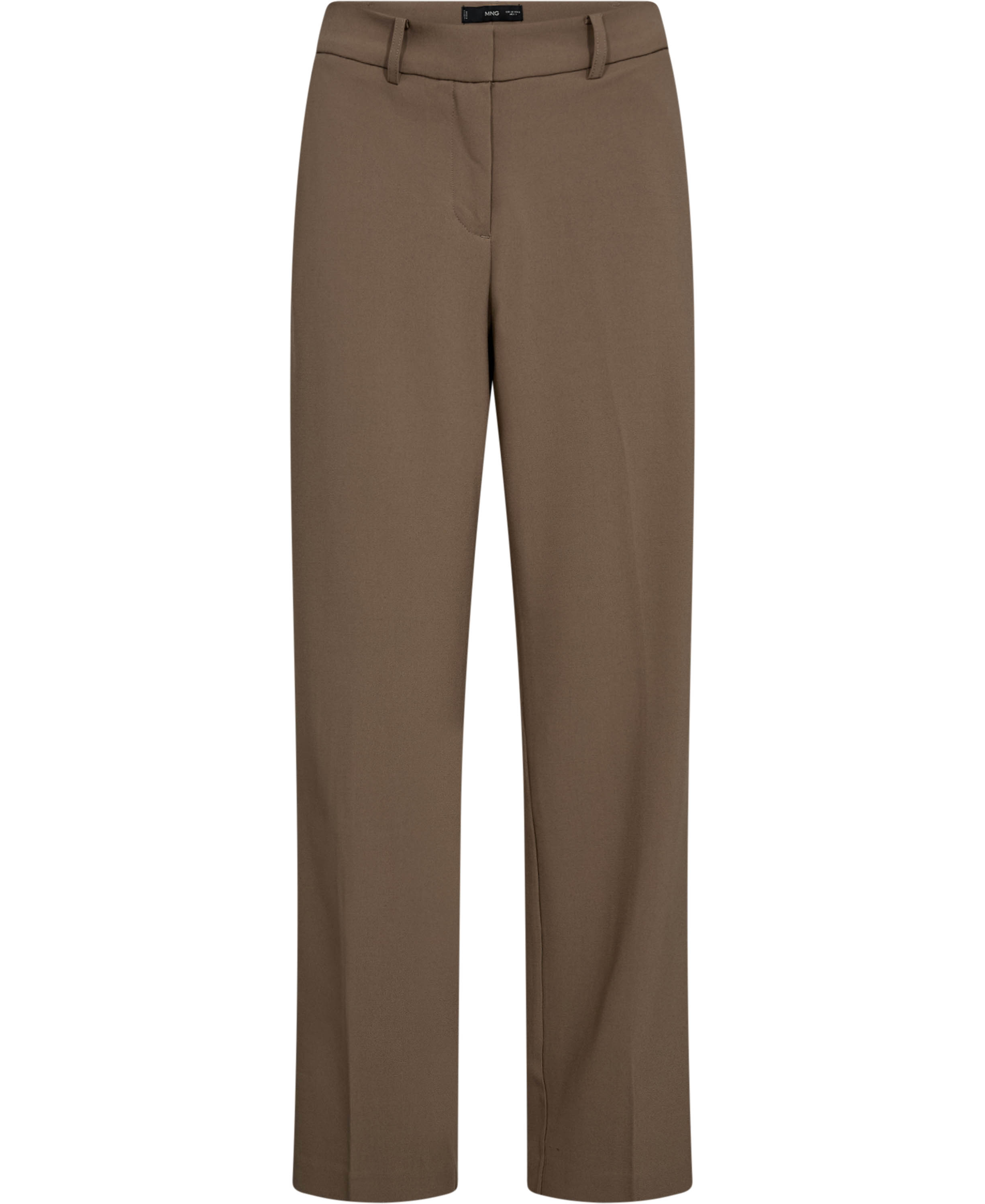 Straight Midrise Trousers