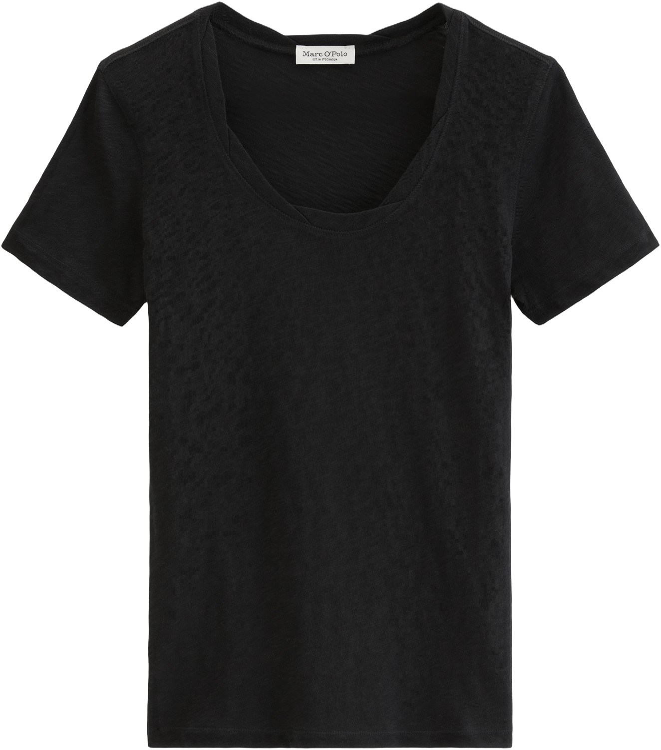 Tshirt, Deep Round Neck Twisted