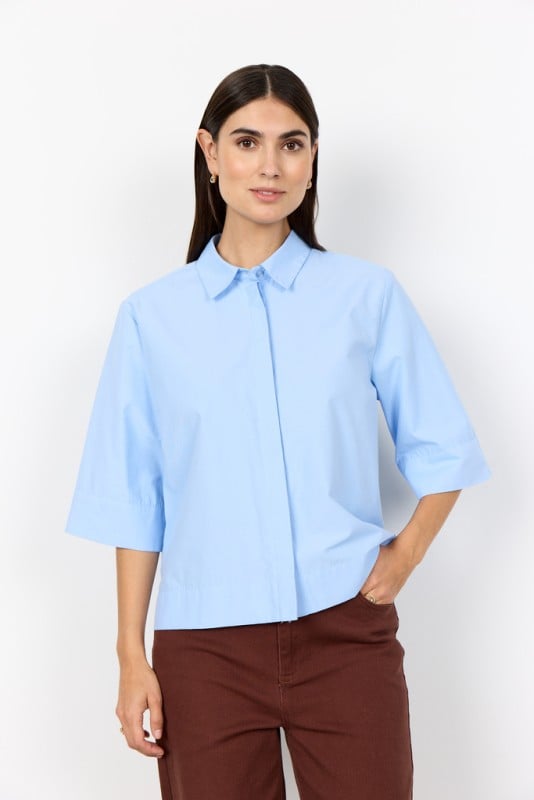 Scnetti 118 Skjorte Lyseblå