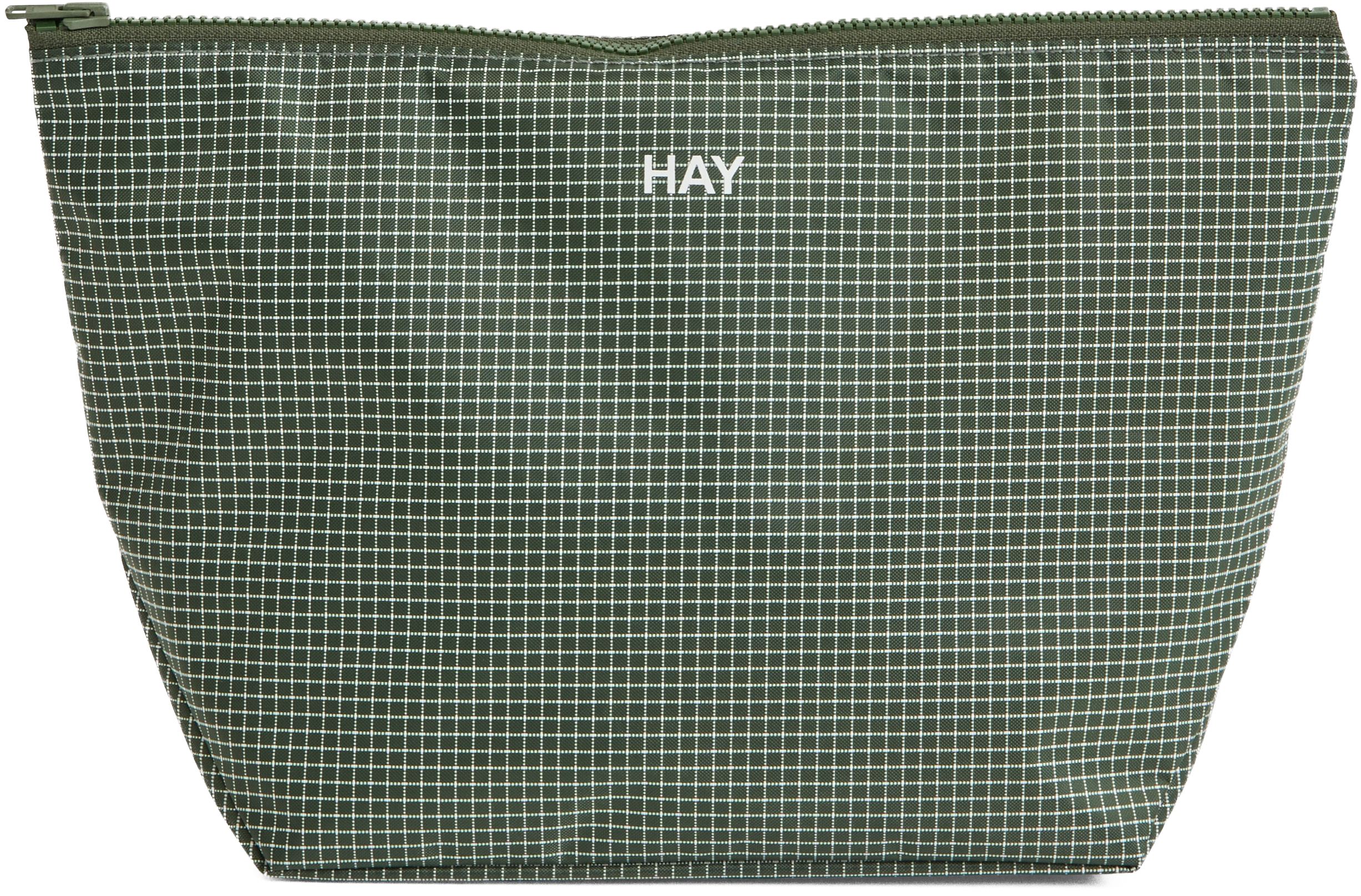 Grid Pouchmedium-dark Green
