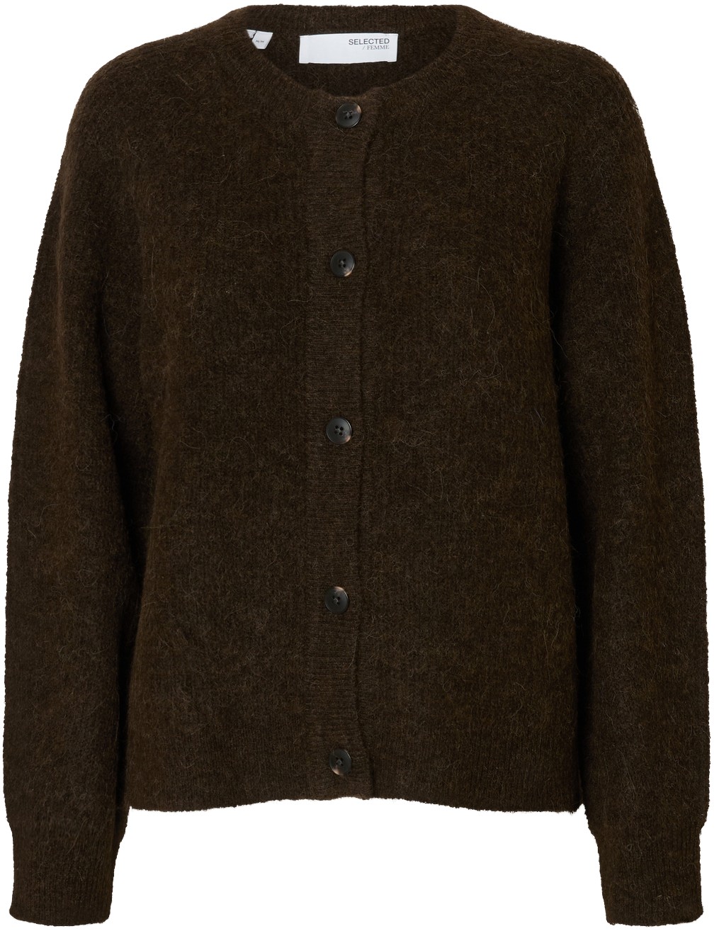Slflulu LS Knit Short Cardigan Noos