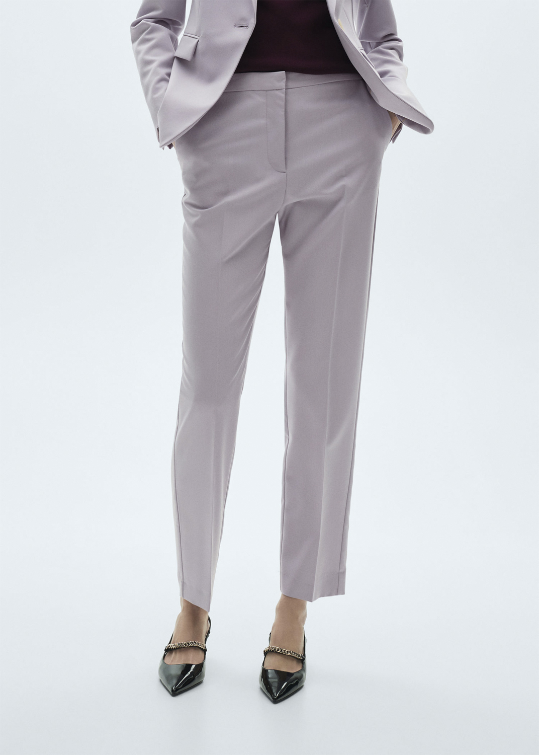 Straight Suit Trousers