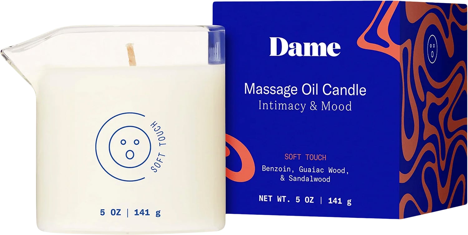 Dame Products Massage OIL Candle Soft Touch