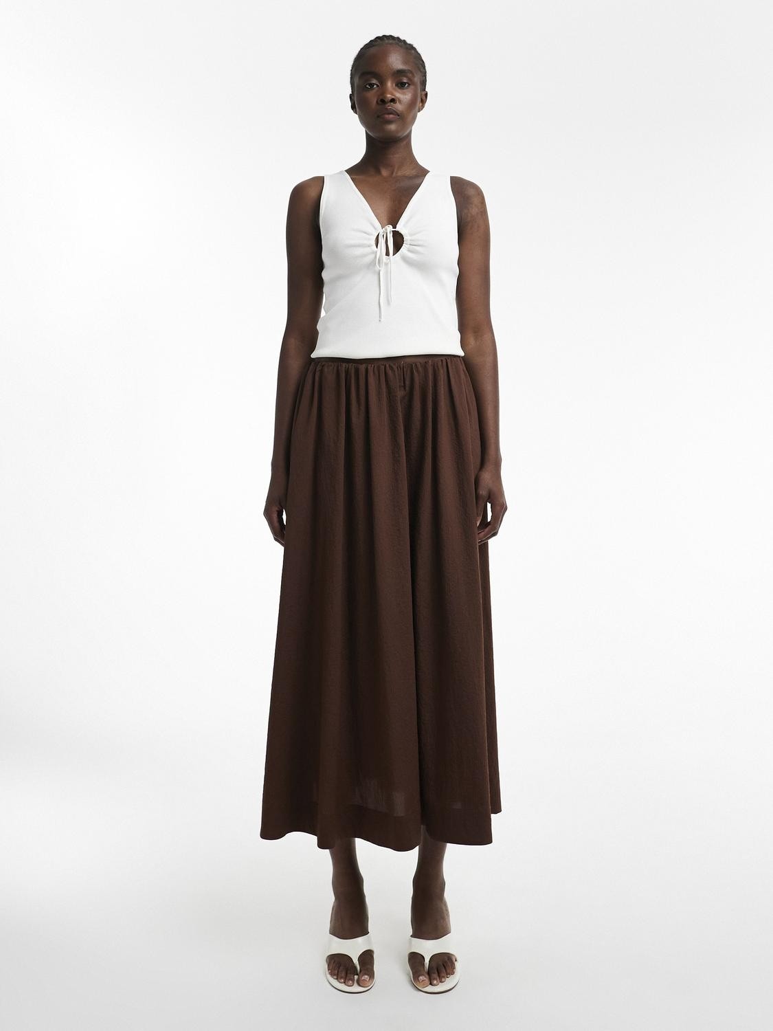 Tslilou HR Full Maxi Skirt WVN