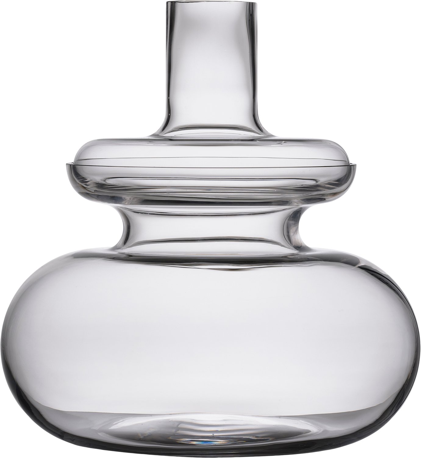 Vase Inu 31,7 x 33 cm Pure Clear