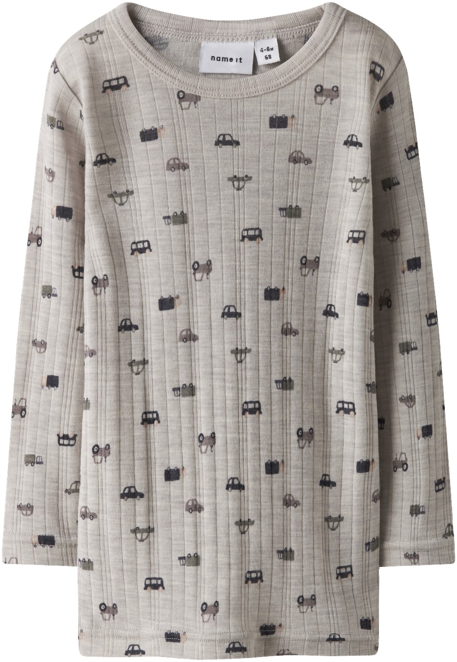 Nmmwang Wool Needle LS TOP Noos