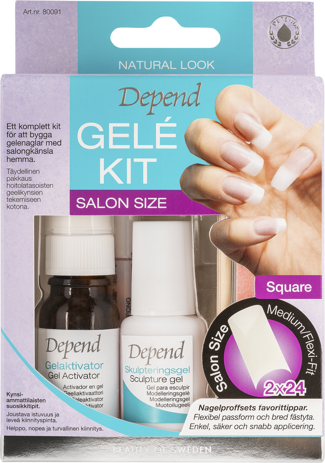 Gelekit Salon Size