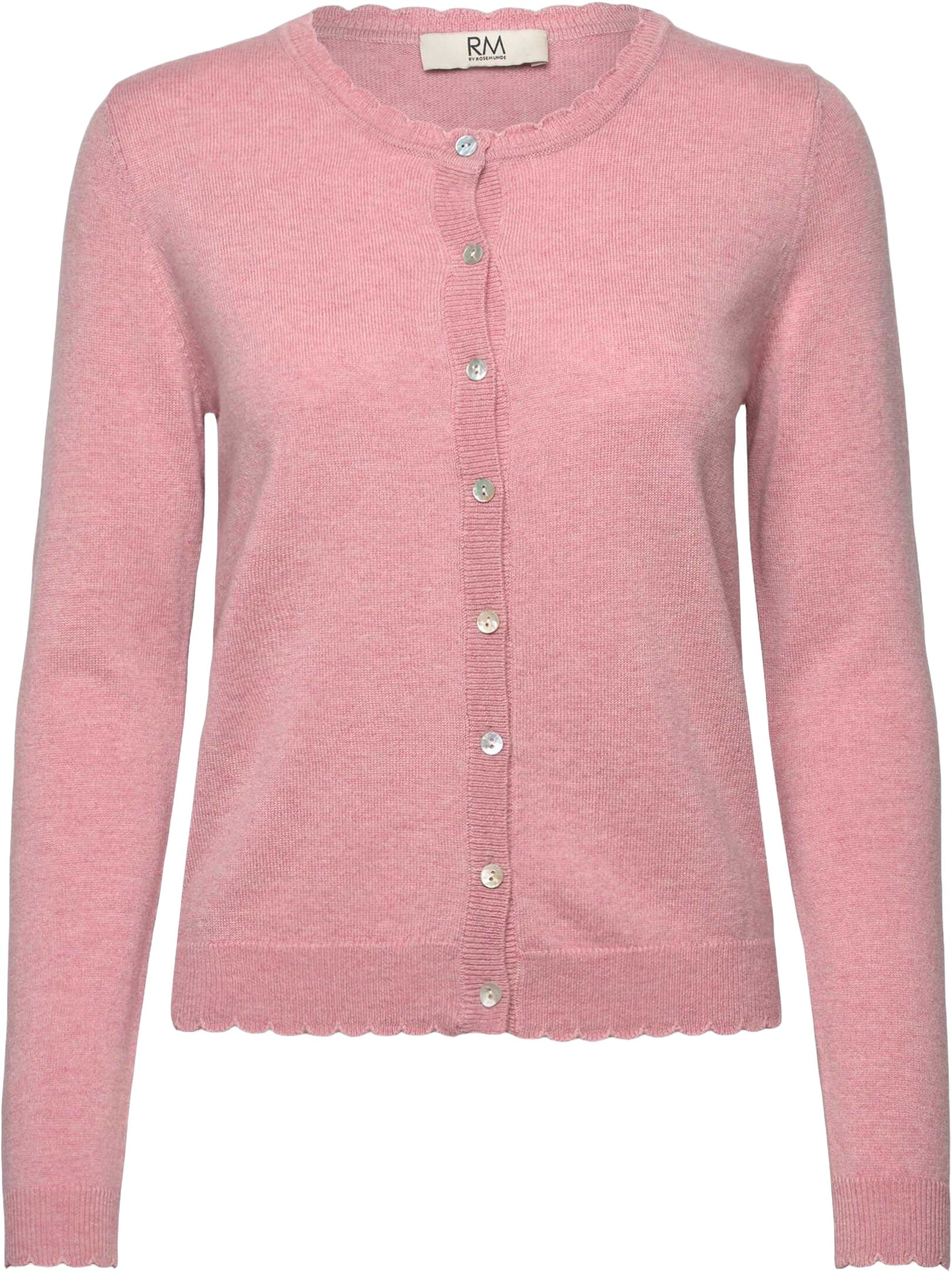 Rmwsofia Wool LS Scallop Edge Short Cardigan