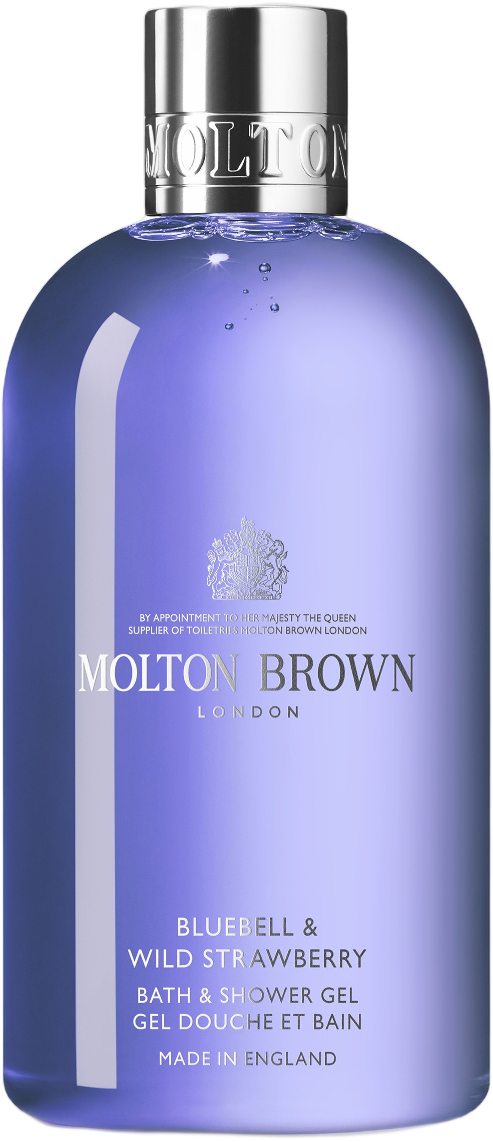 Molton Brown Bluebell og Wild Strawberry Bath og Shower Gel 300 ml