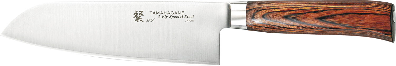 Santoku Kniv 17,5 cm