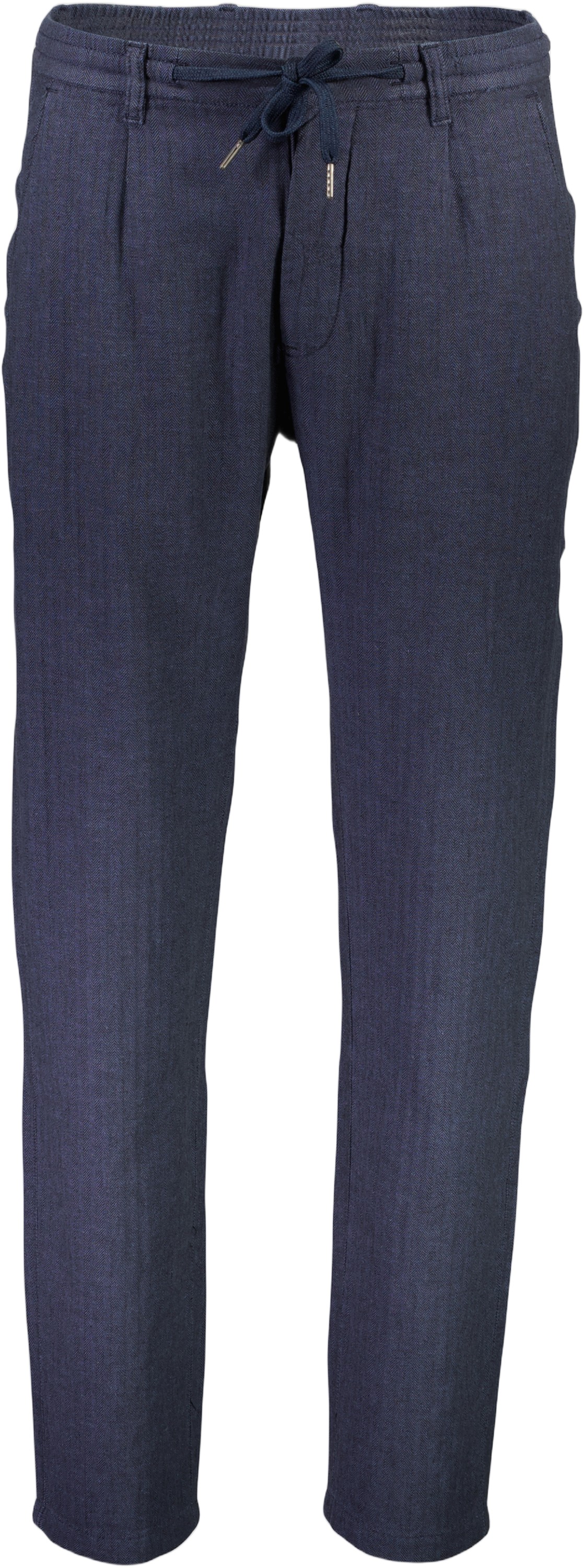 Linen Blend Herringbone Pants