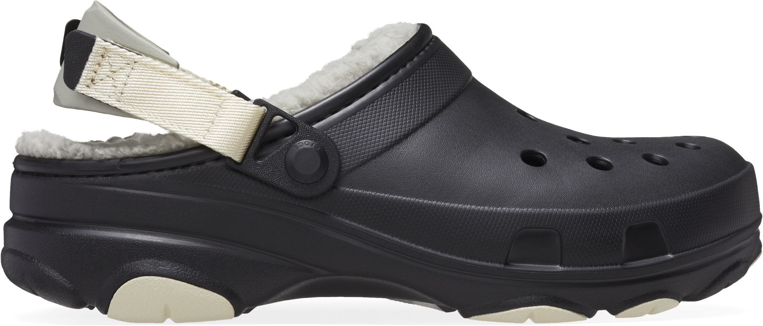 All Terrain Lined Clog Blk