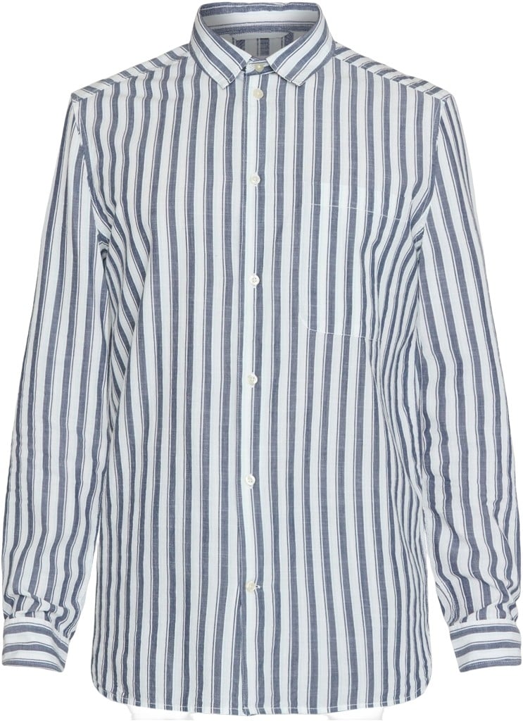 Loose Striped Slub Shirt Gots/vegan