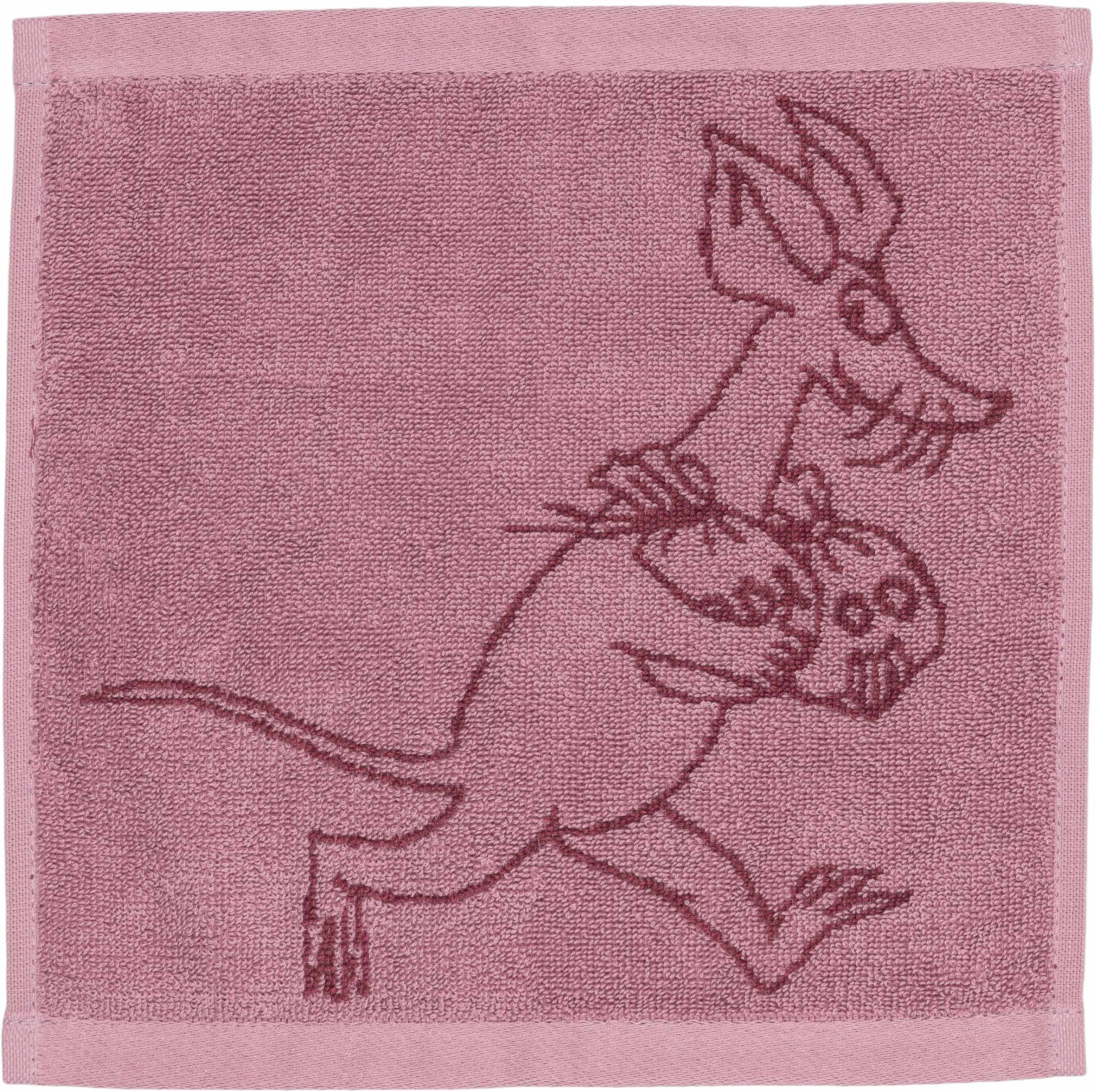 Moomin Håndklæde 25x25 Mauve
