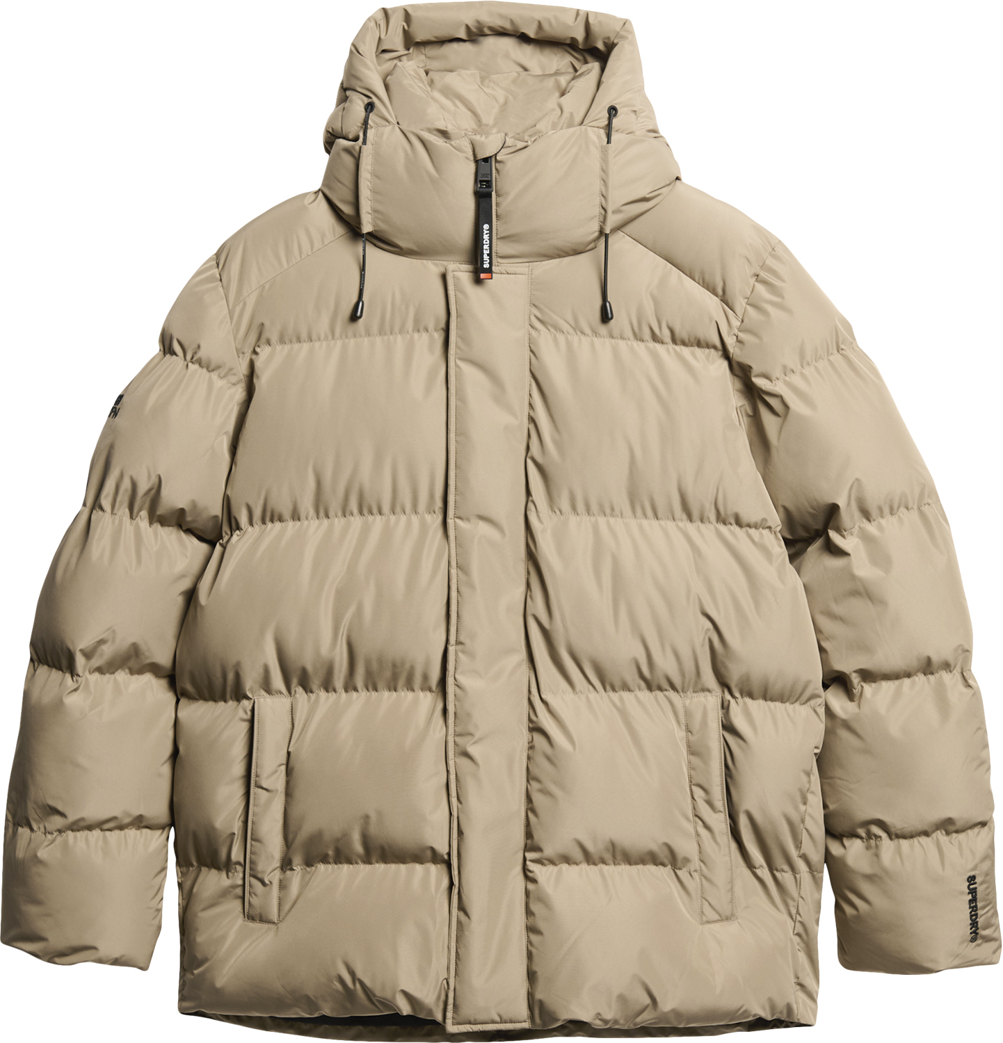 Hooded 5 Baffle Sports Puffer