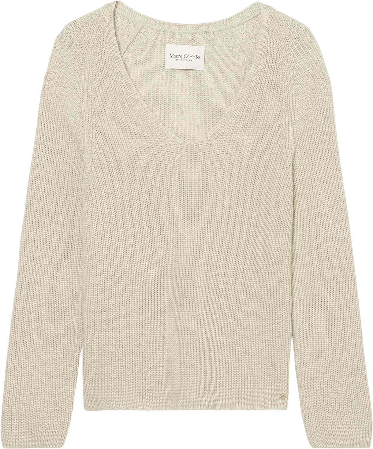 Cotton Pullover, Vneck