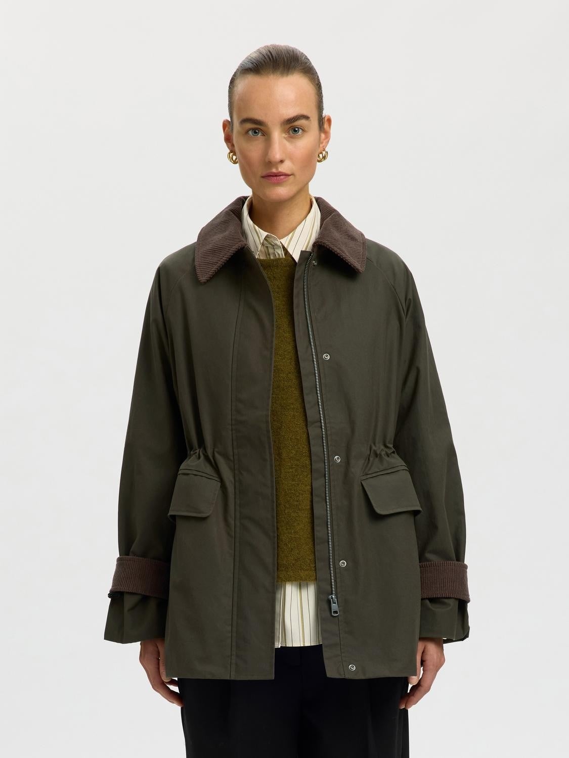 Slwwilma Waxed Jacket Noos
