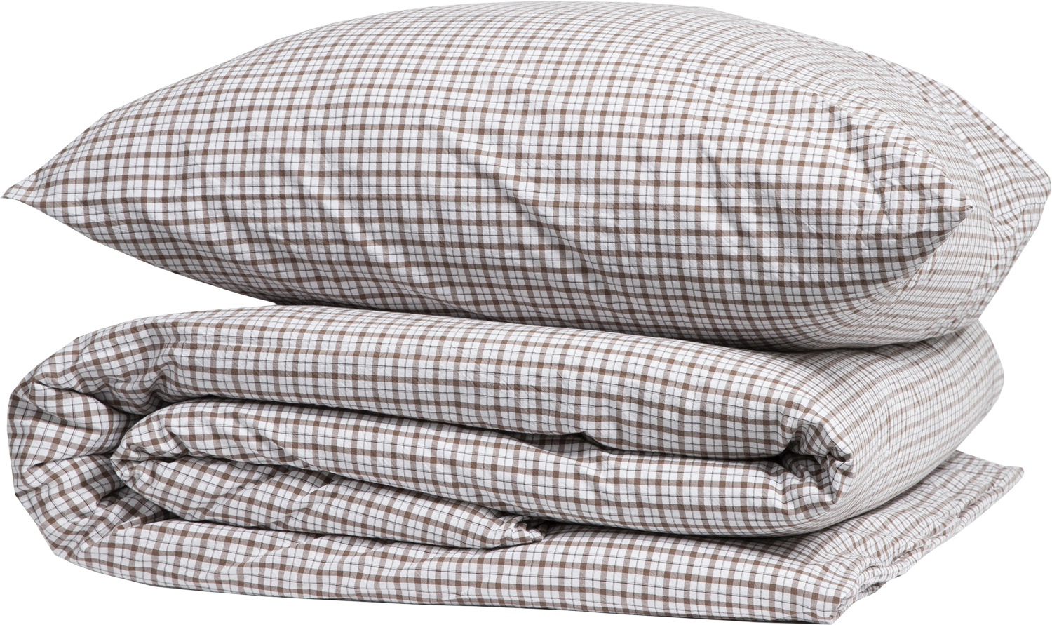Check Washed Percal - DKK 699