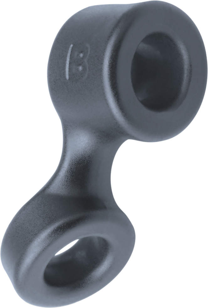 Boners Cock Ring And Ball Stretcher Grey