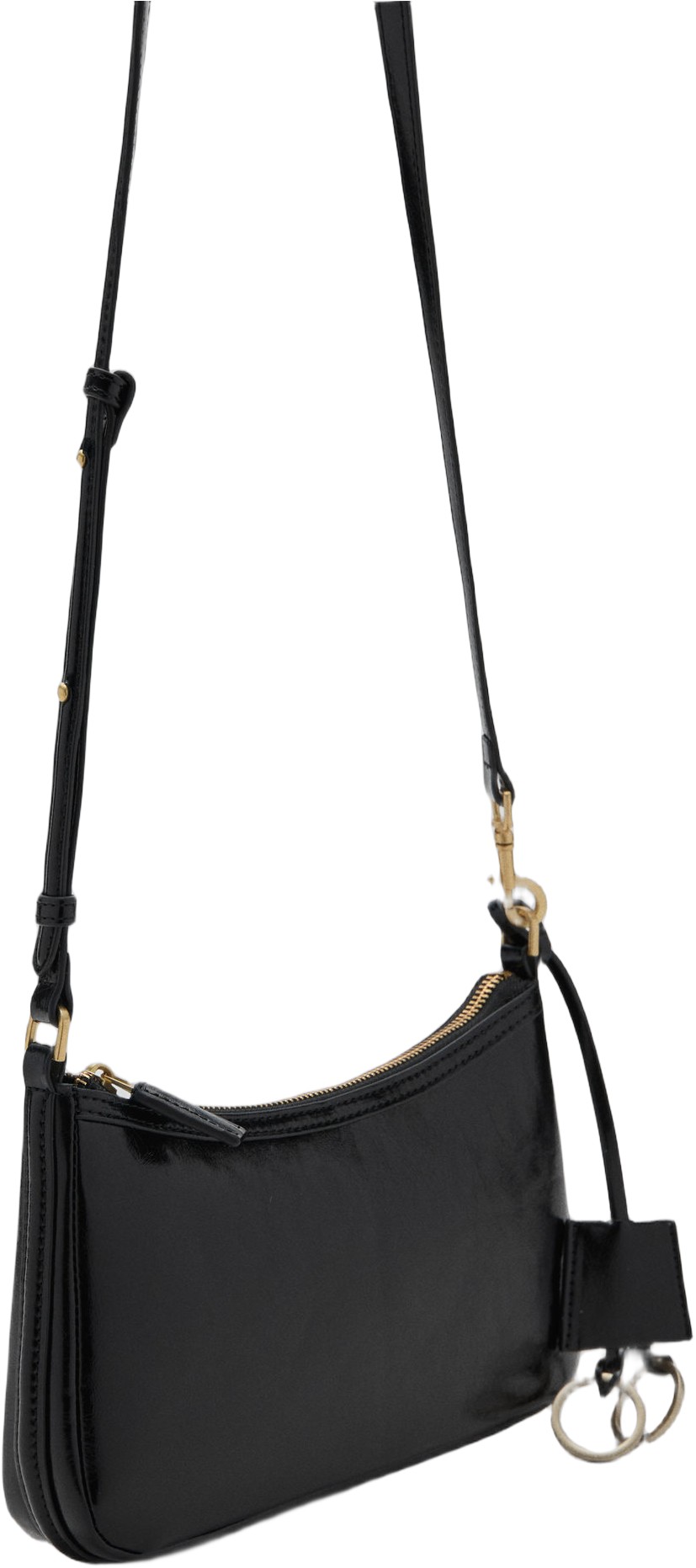 Crossbody bag With Charms and Rings