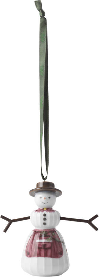 Hammershøi Christmas Snekone Hængende H9 Hvid m. Deko