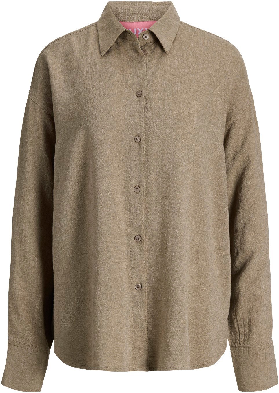 Jxalmira Linen Blend LS Shirt WVN L