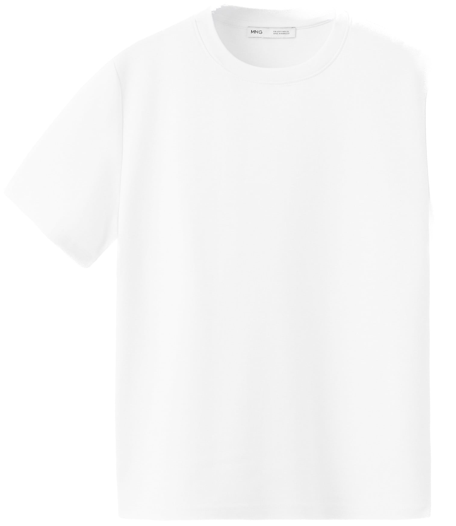 Rounded Neck Cotton Tshirt