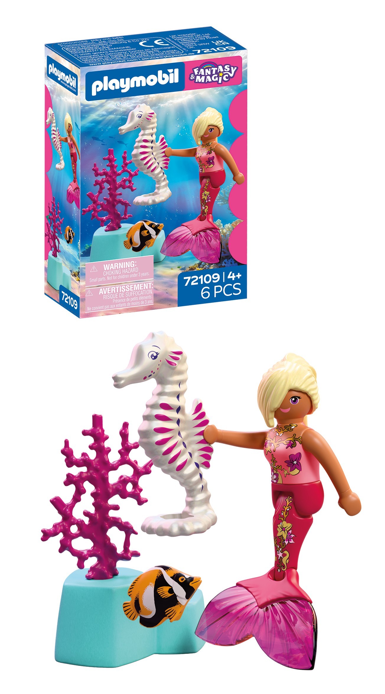 Mermaid With Seahorse