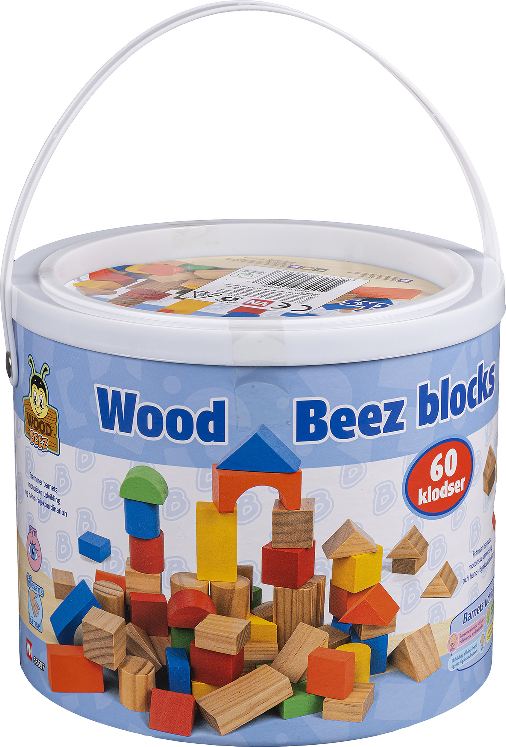 Wood Beez 60 Klodser