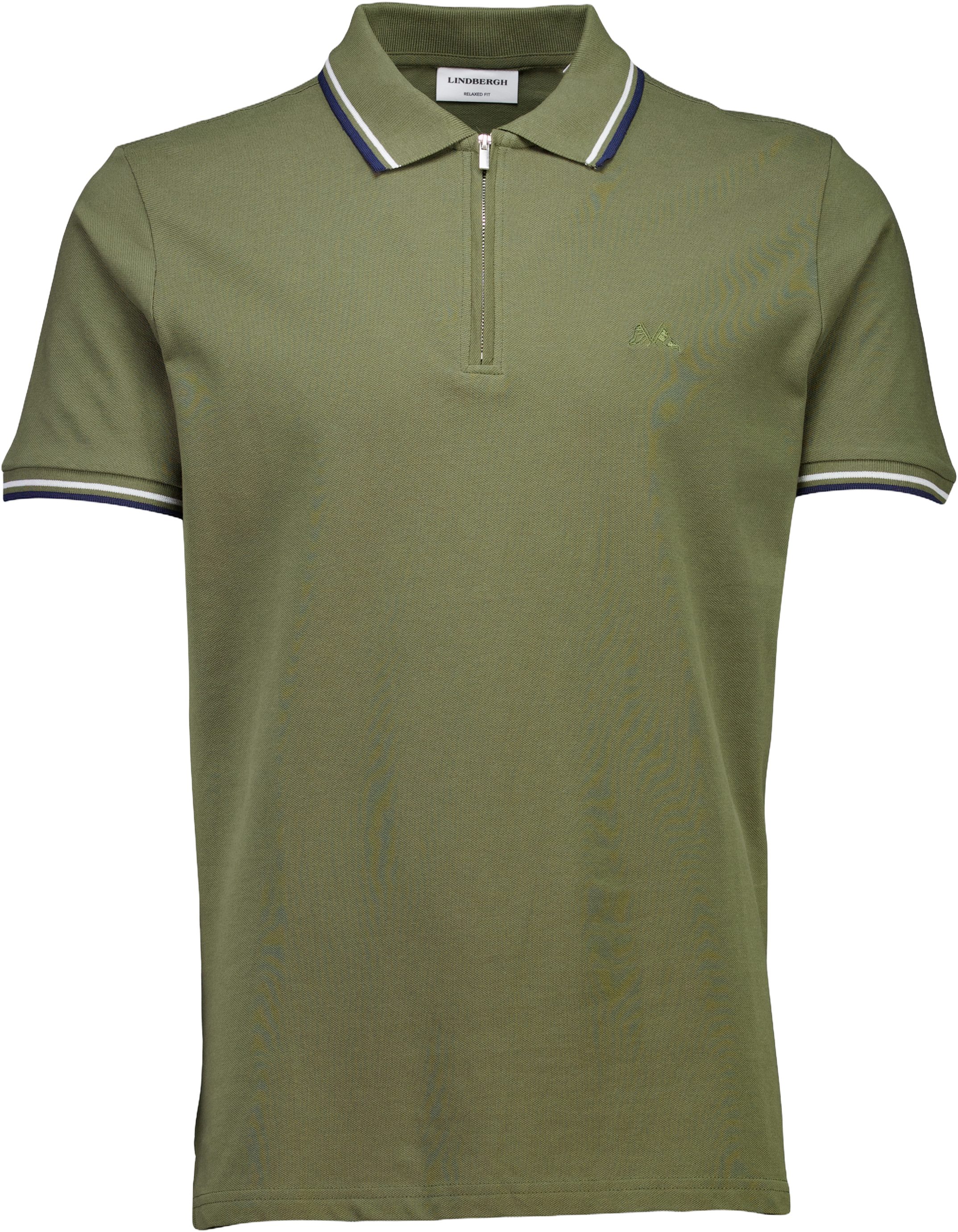 Polo Shirt w. zip Neck - Køb til DKK 179 - Spar 40%
