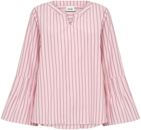 Curvy Wacristin 1 Bluse Rosa